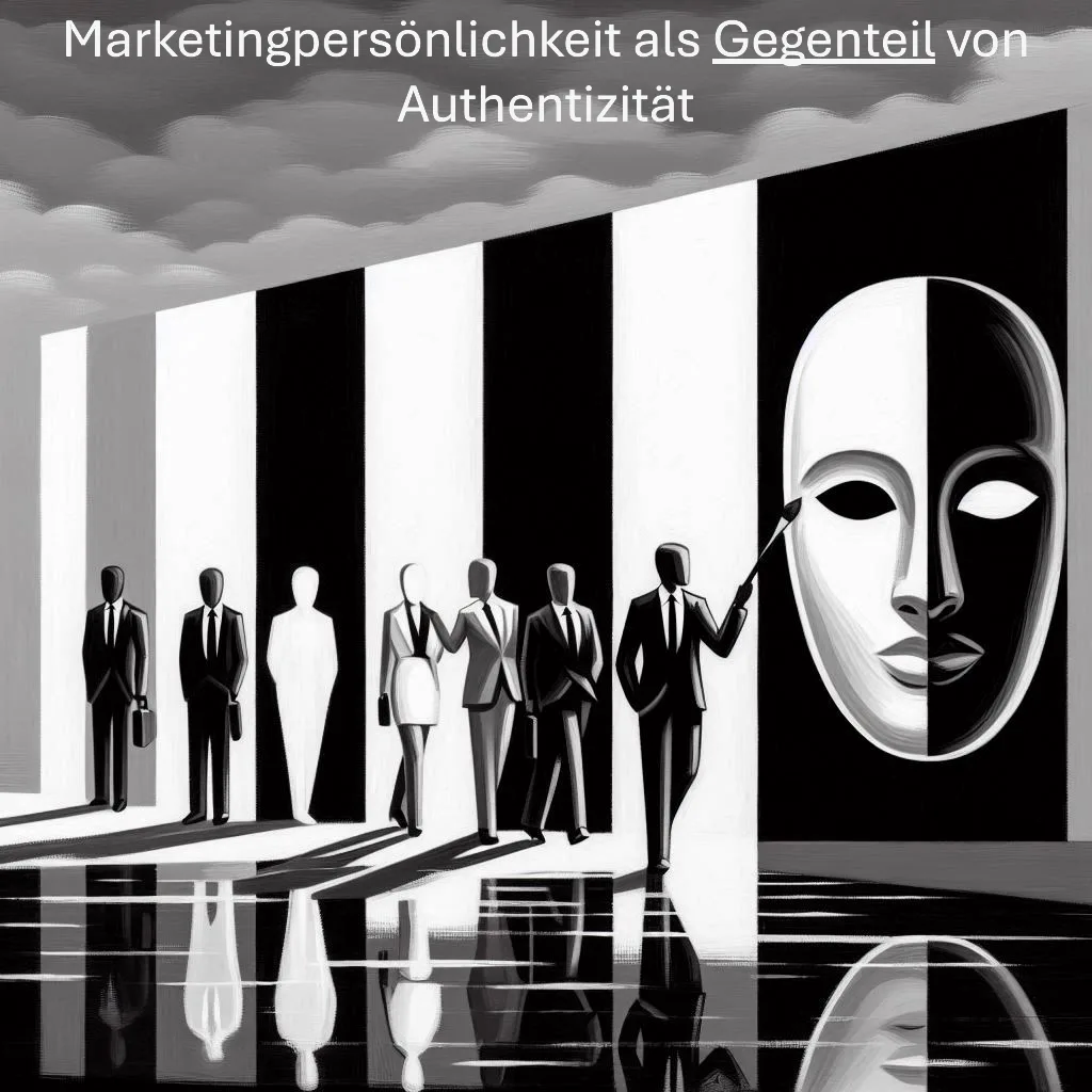 Marketingpersönlichkeit als Gegenteil von Authentizität