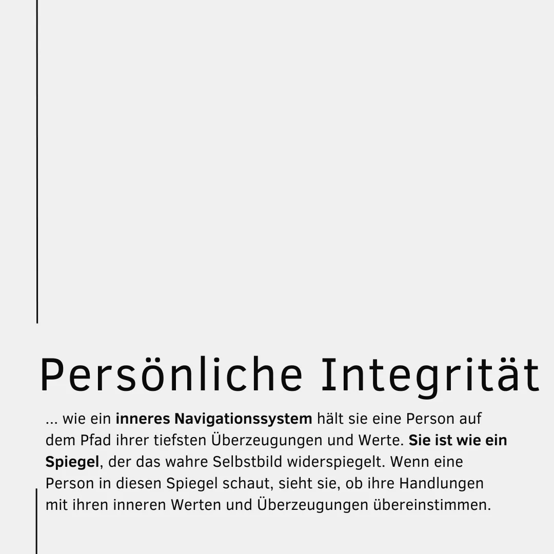 Integrität in der Arbeitswelt\_Persönliche Integrität