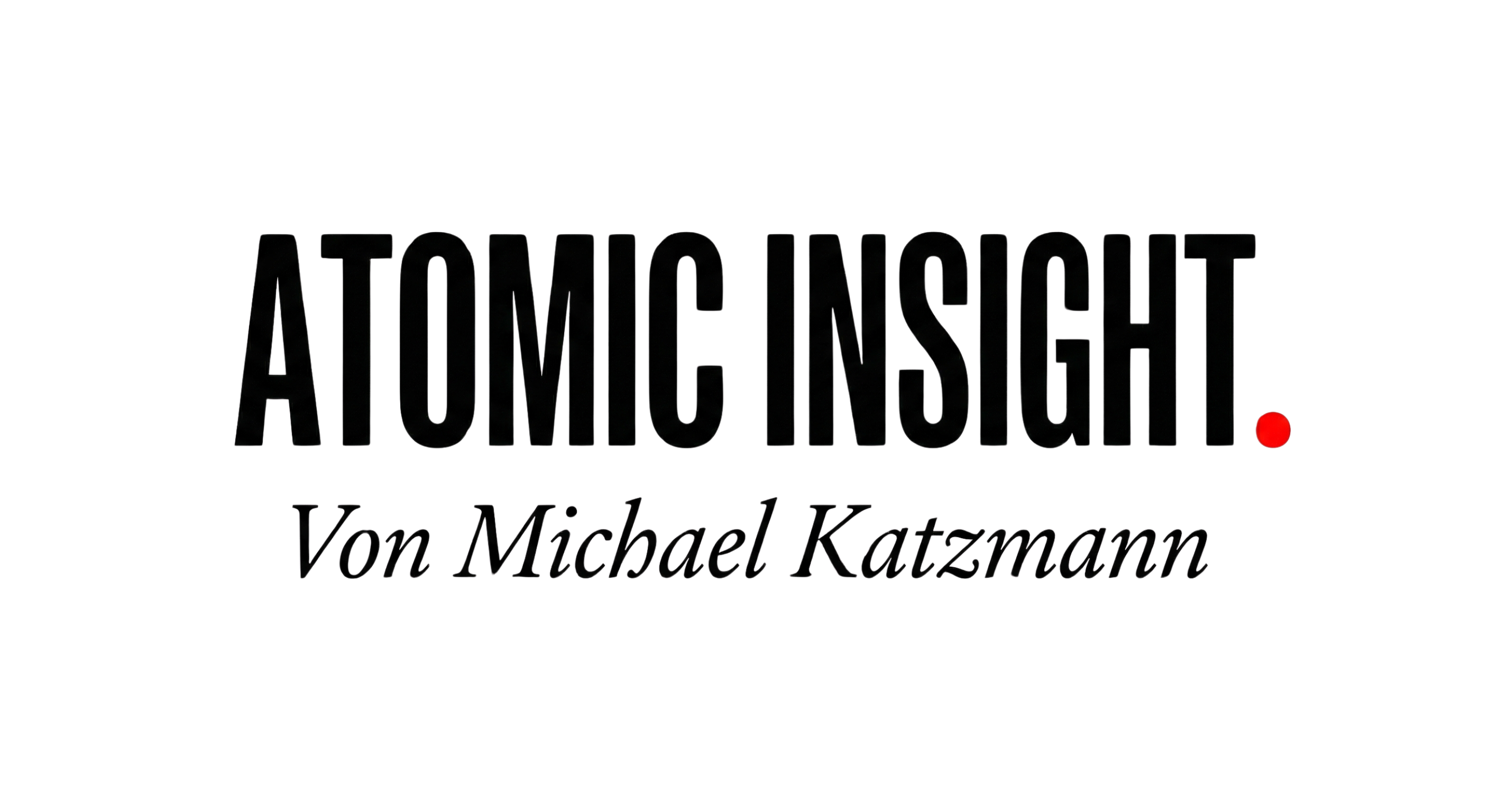 Atomic Insight Newsletter