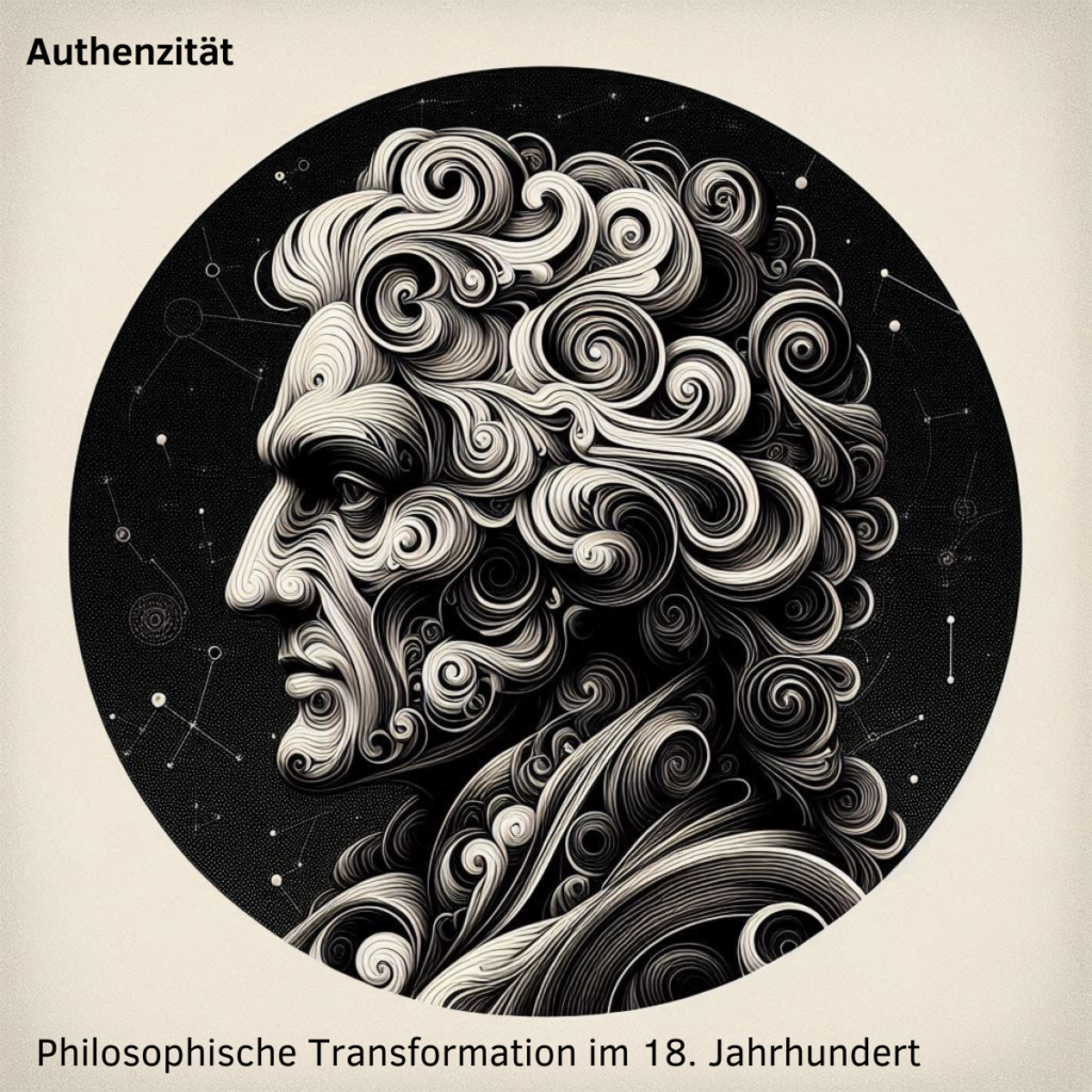 Authentizität Authentisch sein. Definition Bedeutung Beispiele_Philosophische Transformation im 18ten Jahrhundert